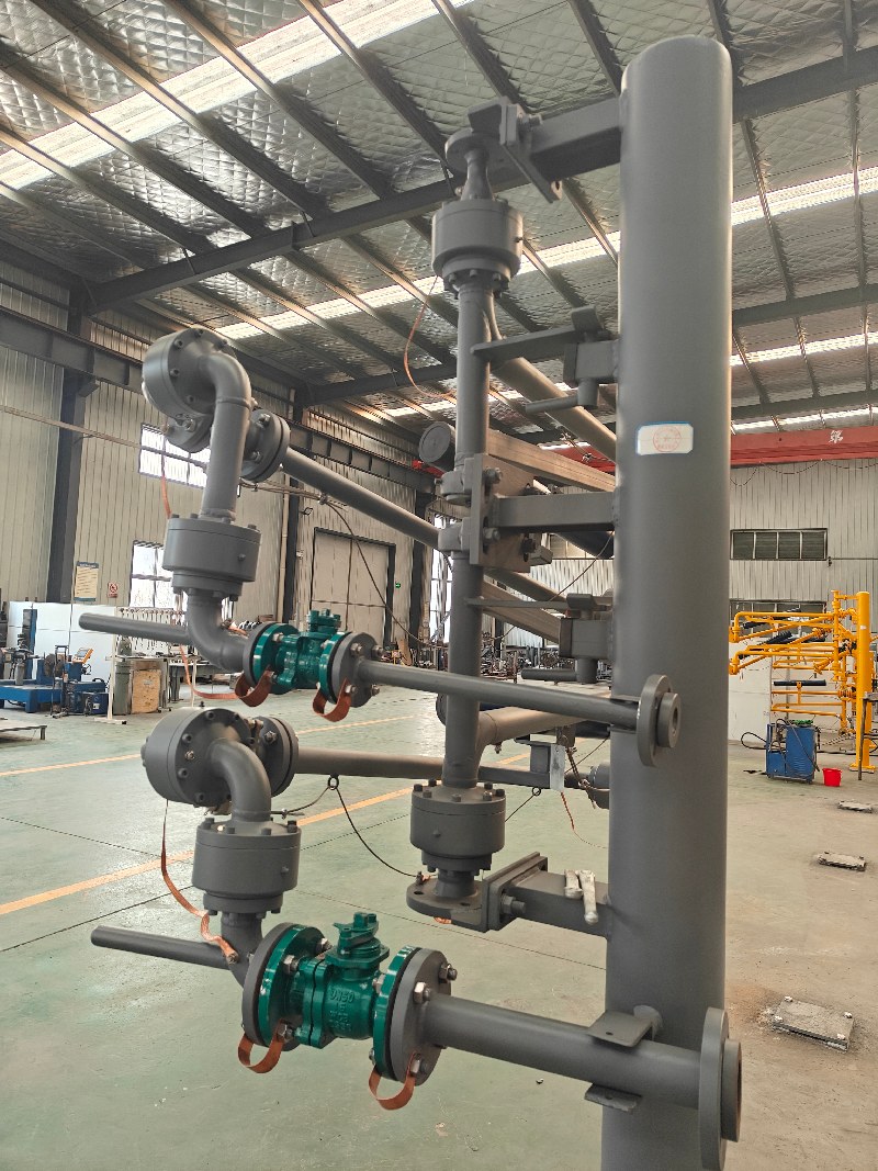 液氯、氫氟酸、無(wú)水氫氟酸等帶泄漏預(yù)警鶴管